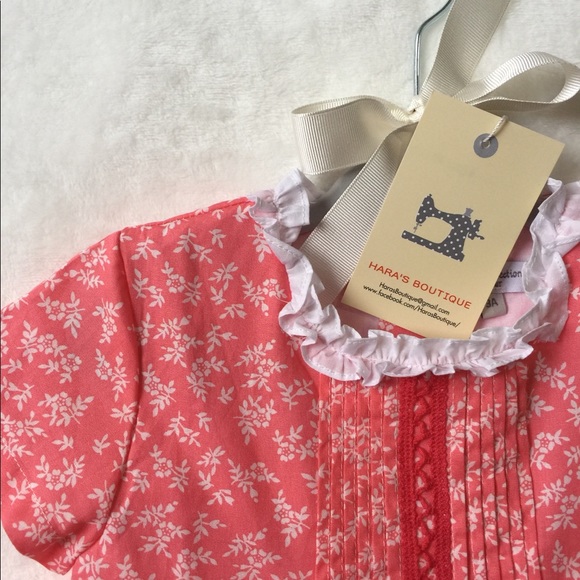 SOLD! Ruffle neckline dress - Picture 1 of 2